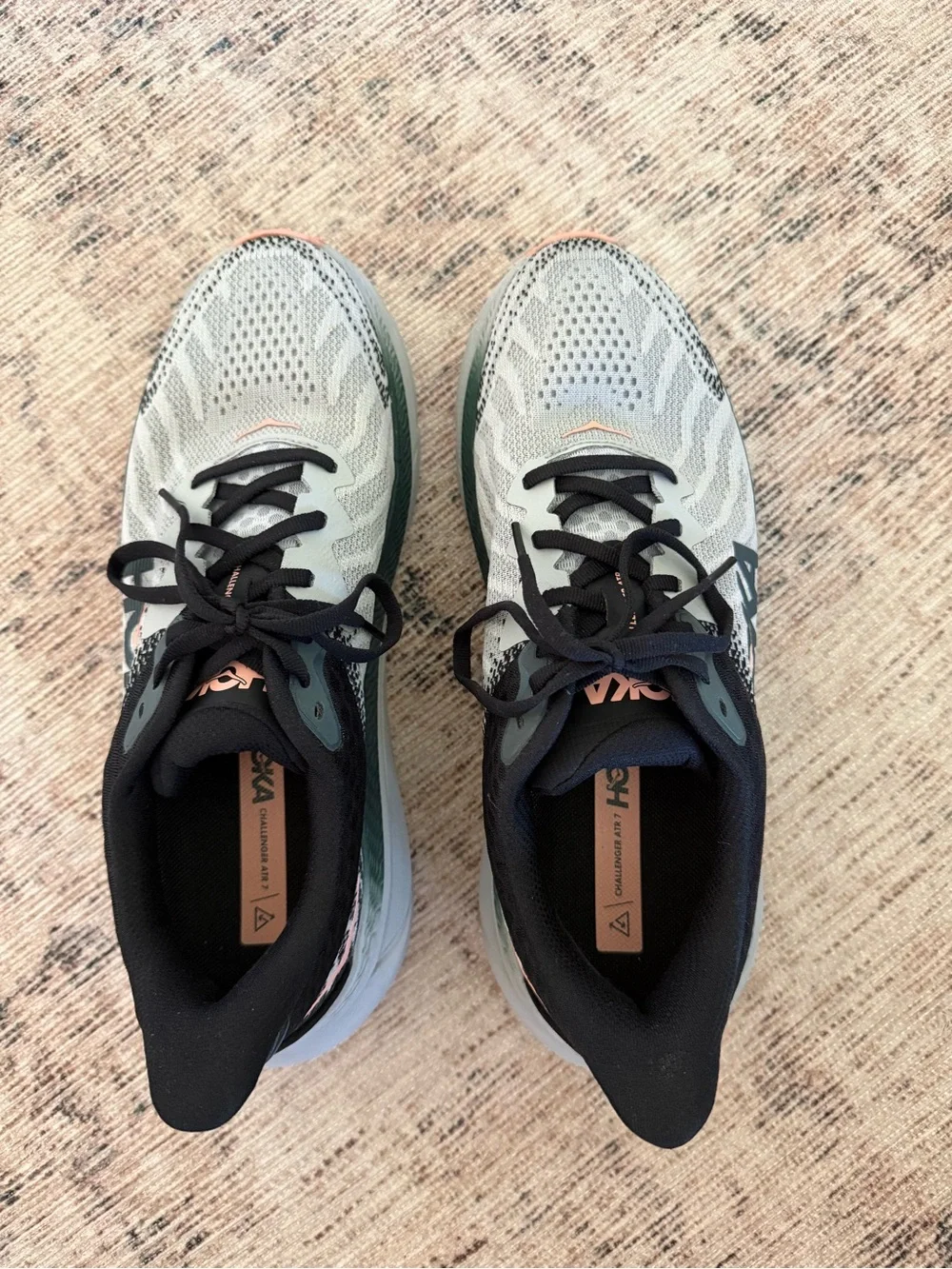 Hoka Women's Challenger ATR 7 White, Black & Green